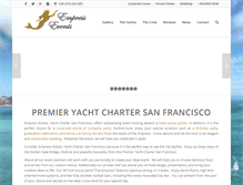 Tablet Screenshot of empressevents.com